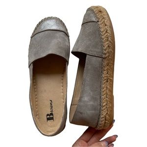 Browns espadrille style loafers
